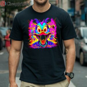 Psychedelic Haunts Unique and Colorful Disney Family Halloween Shirts 1 Shirt