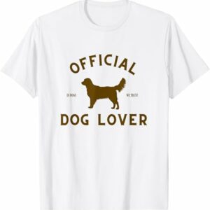 Official Dog Lover T Shirt Women I Love My Dogs Gifts T Shirt